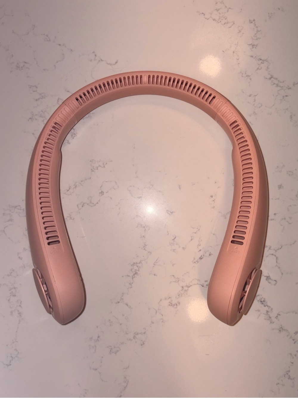 JisuLife Portable Neck Fan Model FA14 in Pink